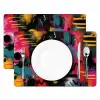 Kleurvlakken - Vormen - Kleurrijk - Abstract Placemat vinyl groot -zzsfeer2_Kitchenyeah-website