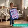 Regenbogen - Bloemen - Kleurrijk Kinderkoffer - Blauw klein -sfeer2_NL