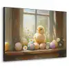Kuiken - Raam - Paaseieren Textielframe - compleet frame klein -3d