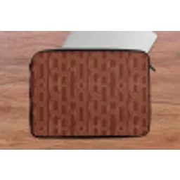 Abstract - Textuur - Bruin laptophoes neopreen klein 279 -tafel