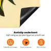 Vis - Sierlijk - Rugvin - Geel Inductie beschermer vinyl 3mm klein -zzzzzzz-td-onderkant