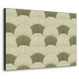 Bladeren - Structuur - Groen Textielframe zwart klein 947 -3d