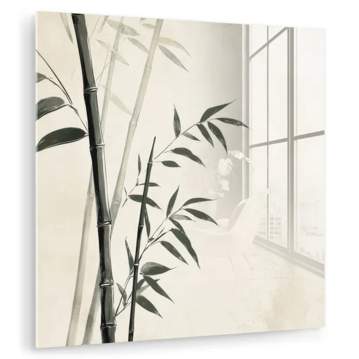 Japandi - Bamboe - Beige plexiglas 5mm klein -zzzproduct_nieuw