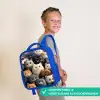 Kattenkabaal Kinderrugzak - Blauw middel -sfeer3_NL