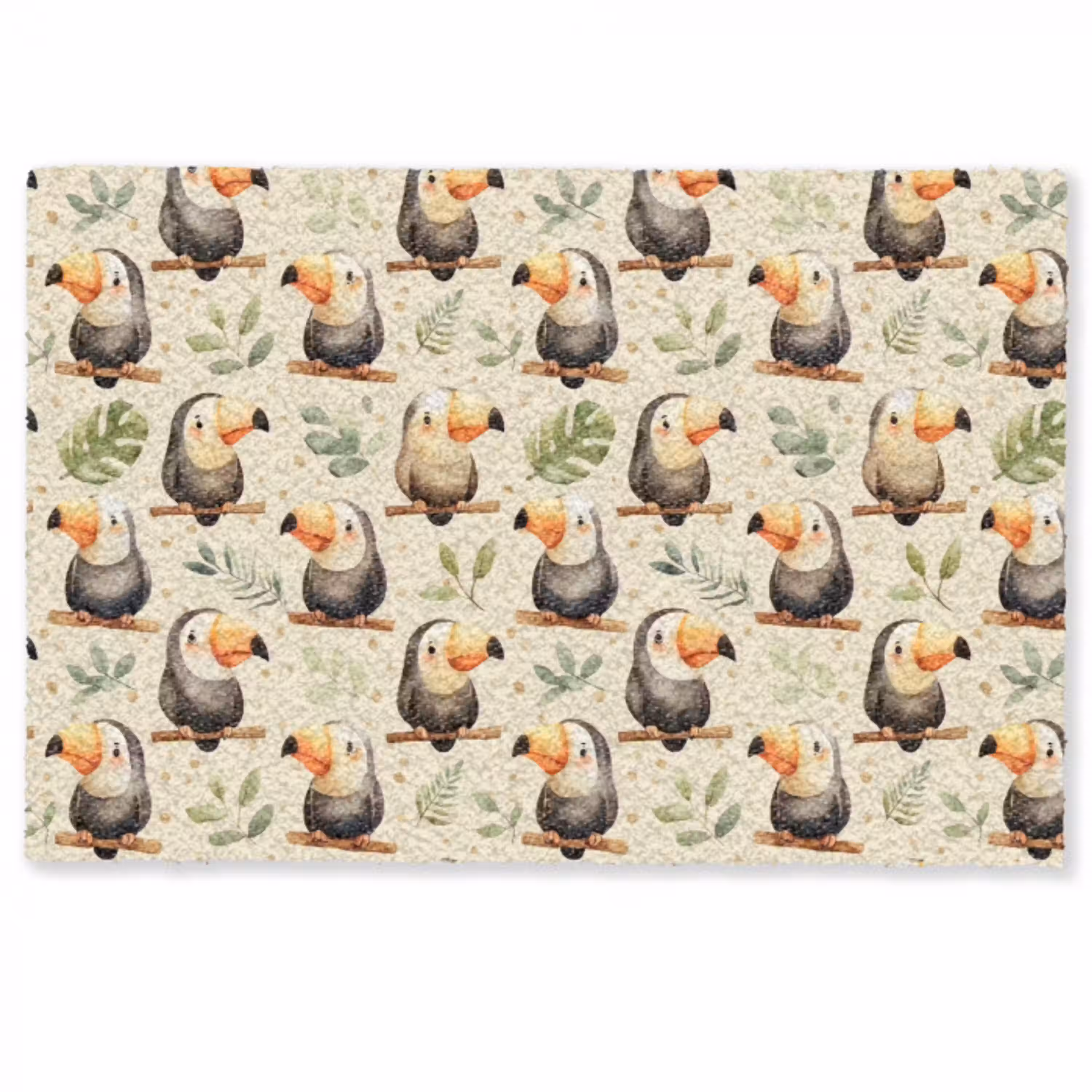 Toekans - Exotisch - Kleurrijk Deurmat klein 898 -zkaufland3d