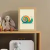 Slak - Regenboogschild - Groen Light Box met kabel klein -sfeer2_kind