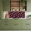 Kraanvogels - Klassiek - Bordeaux keuken achterwand 2 middel 871 -sfeer3