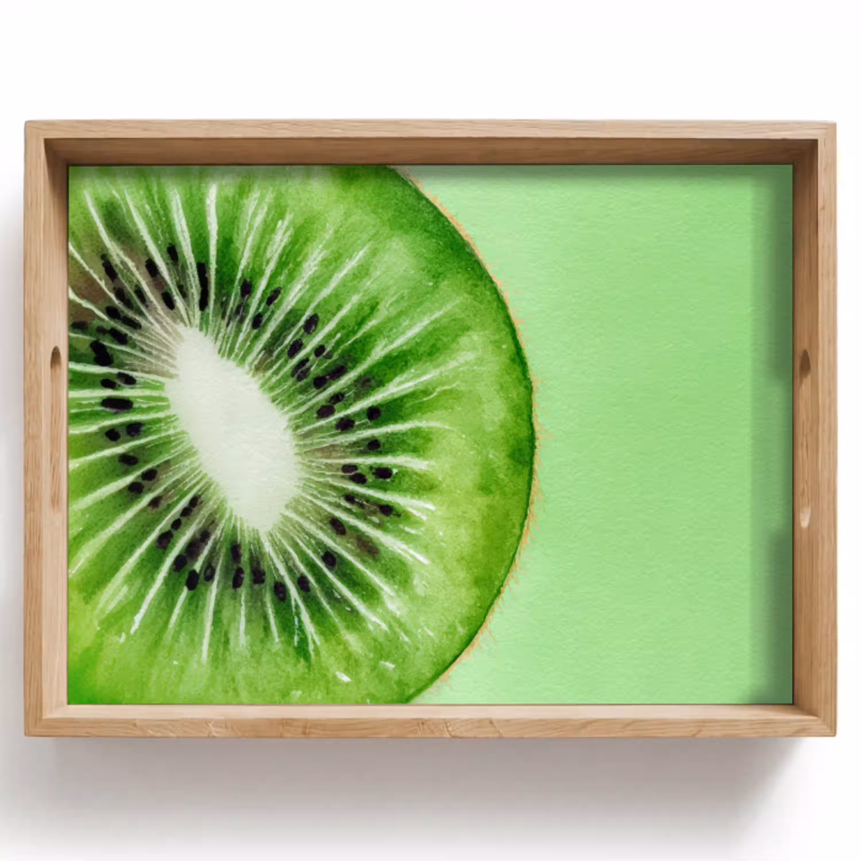 Kiwi - Groen - Fris Dienblad Rechthoek middel -z3d_shopping