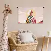 Vrouw - Zon - Kleurrijk Wandkleed katoen klein -wsfeer5_kind