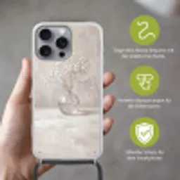 Gipskruid - Vaas - Wit Hoesje iPhone 16 Pro Max met koord klein -sfeer2_DE