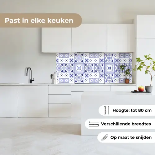 Tegels - Patronen - Delfts Blauw keuken achterwand 2 middel 871 -sfeer4_NL