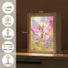 Hertje - Lammetje - Bloemen - Pastel Light Box met kabel klein -USP_NL