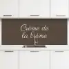 Creme de la creme keuken achterwand 2 middel -3d