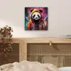 Panda - Jas - Graffiti - Oranje aluminium wit klein -sfeer3