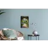 Doorkijk - Tuinboog - Bloemen - Natuur - Pad Muursticker klein -plant