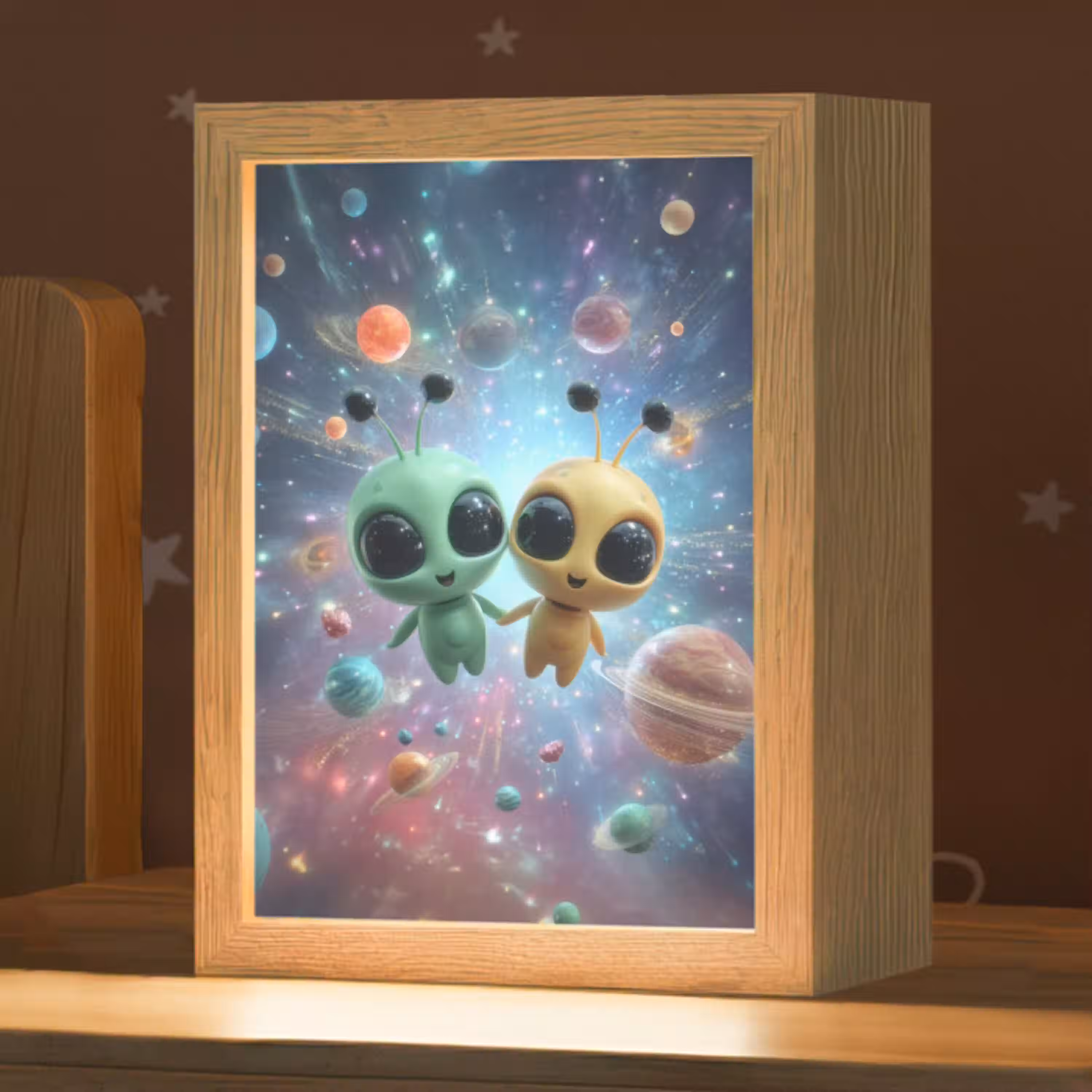 Aliens - Ruimte - Planeten Light Box met kabel klein -zzz_3d_website