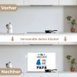 Papa - Quotes - Een superheld zonder cape noem je papa - Spreuken keuken achterwand spatscherm klein -voor_na_DE