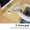 Theepot - Kopje - Beige - Illustratie Muismat XXL klein -sfeer3