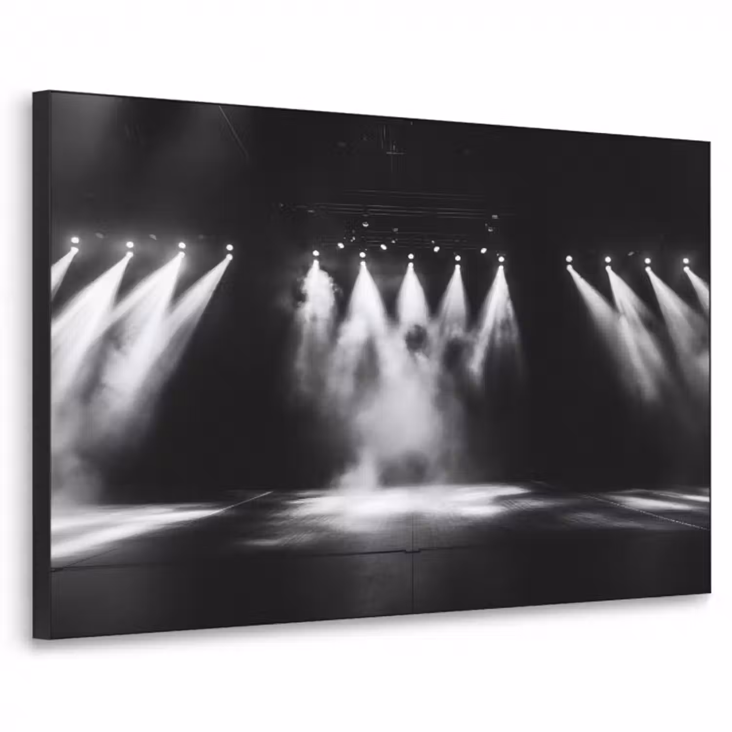 Art Frame - Theatersaal - Nebel - Scheinwerfer - Schwarz