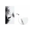 Boot - Rivier - Bamboe - Wit fotobehang vinyl groot -3d