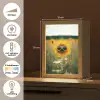 Zonnebloem - Veld - Zonnebril Light Box met kabel (Tafellamp) klein -USP_NL