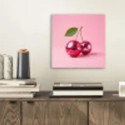 Disco - Kersen - Roze aluminium wit klein -sfeer1