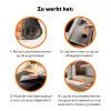 Landschap - Heuvels - Zonsondergang Inductie beschermer vinyl 3mm klein -zzzzzzz-td-werking