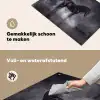 Paard - Magisch - Zwart Inductie beschemer met haakjes klein -ky-schoon-nl