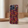 Waterverf - Rood - Geel Telefoonhoesje iPhone 17 Pro klein 878 -sfeer2