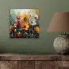 Watercolor - Bloemen - Kunst - Modern aluminium wit klein -sfeer2
