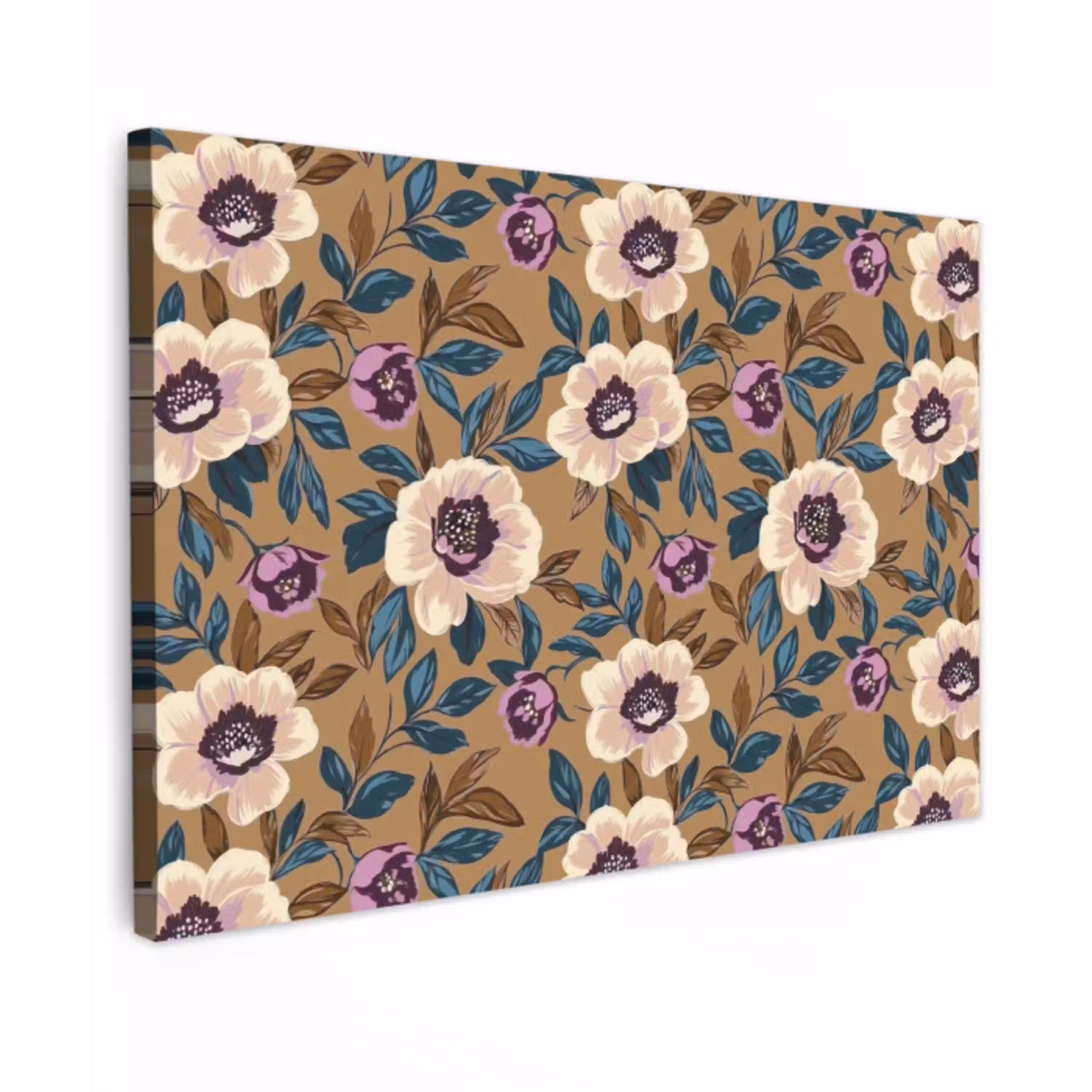 Floraal - Stilleven - Kleurrijk Tuinposter op houten frame 2 cm dik klein 845 -3d