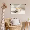 Cappuccino - Schuim - Schotel - Beige Wandkleed katoen klein -wsfeer5_kind