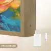 Bloem - Verflook - Modern - Abstract - Kleuren Light Box met batterij (Wandlamp) middel -USP_websiteoplaadbaarNL