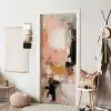 Kunst - Abstract - Beige - Verf deurposter klein -sfeer6
