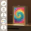 Regenboogkleuren - Tie dye - Light Box met kabel klein -USP_NL