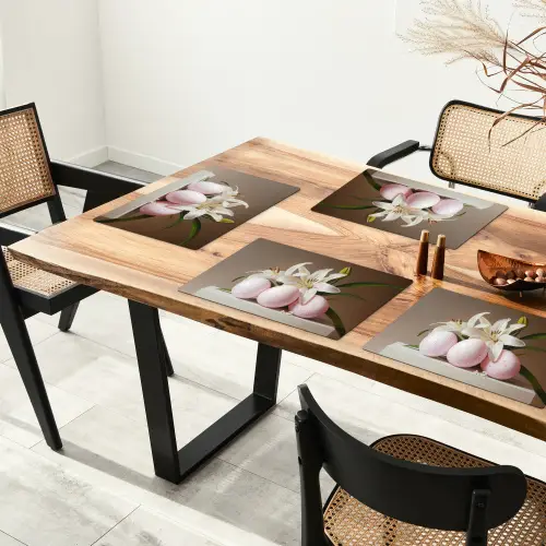 Lelies - Eieren - Pasen Placemat vinyl groot -zzsfeer4_Kitchenyeah-website