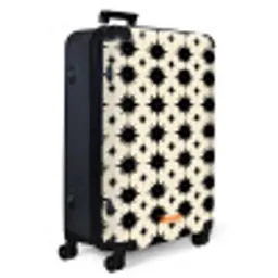 Stervormen - Geometrisch - Zwart NBS - Large koffer - Volwassenen Unisex groot -product1