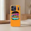 Hamburger - Kleurrijk - Speels Telefoonhoesje iPhone 17 Pro klein -sfeer2