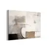 Abstracte kunst - Industrieel - Wit - Grijs aluminium wit klein -3d