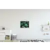 Jungle - Bladeren - Tropisch - Planten - Natuur textielposter latten blank klein -kinderkamer