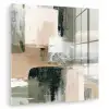 Penseelstreken - Abstract - Aardetinten plexiglas 5mm klein -zzzproduct_nieuw