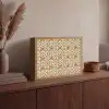 Elegant - Antiek - Kleurrijk Light Box met batterij (Wandlamp) middel 907 -sfeer2