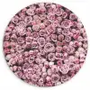 Bloemen - Rozen - Natuur - Roze - Botanisch Wandcirkel kunststof plaat 5mm dik klein -3d