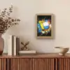Graffiti - Sport - Volleybal - Bal Light Box met kabel (Tafellamp) klein -sfeer2