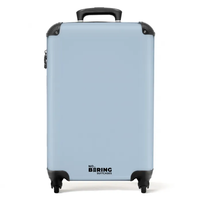Grijsblauwe tint NBS - Handbagage koffer - Kinderen Unisex middel -productfoto_recht