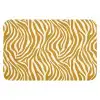 Zebra - Klassiek - Oker - Geel WCmat klein 1009 -3d