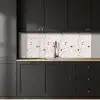 Terrazzo -  Patroon - Zacht - Zwart - Wit keuken achterwand 2 middel 871 -sfeer1