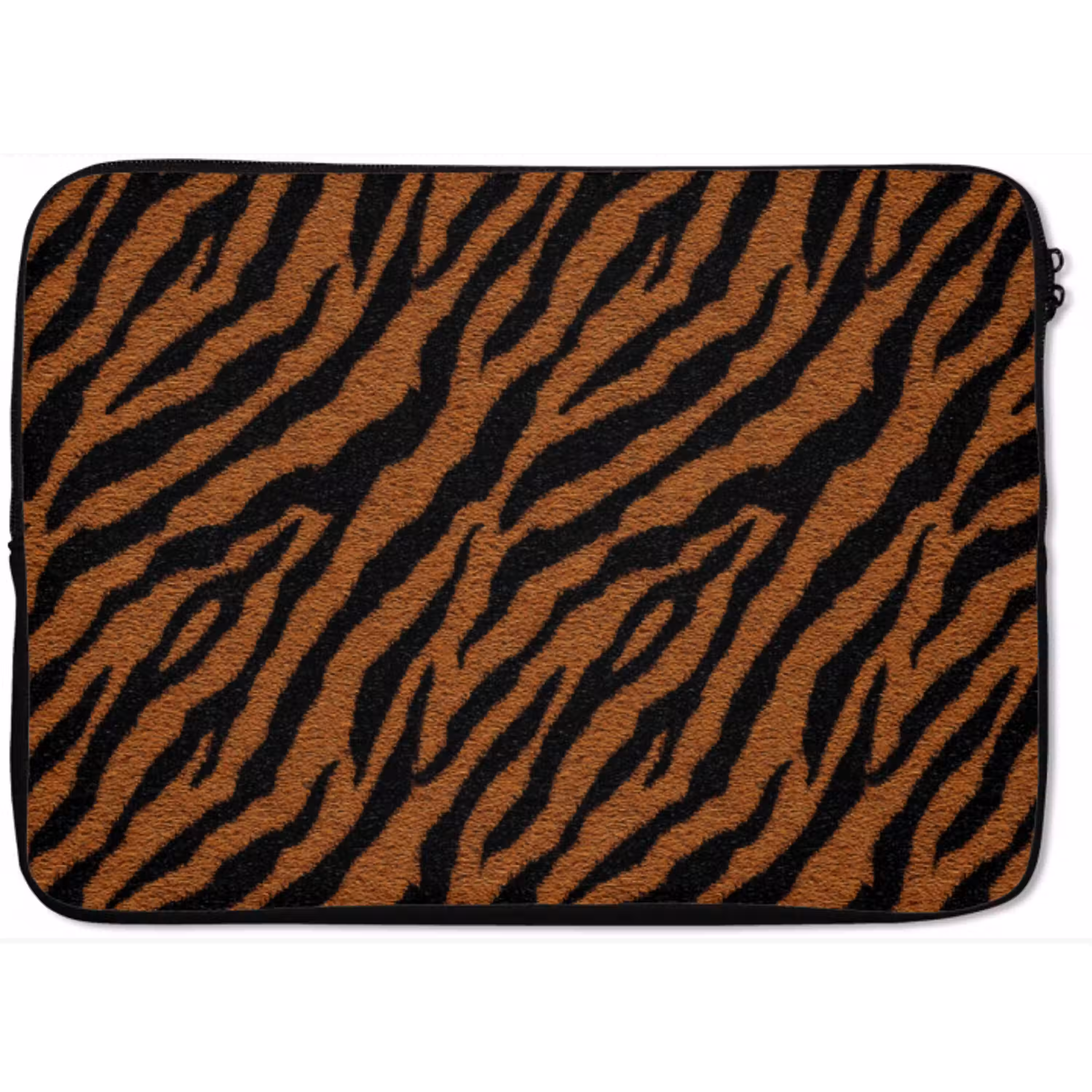 Tijger - Vacht - Zwart laptophoes neopreen klein 279 -zkaufland3dotto
