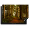 Bos - Natuur - Bomen - Landschap - Bladeren Inductie beschermer vinyl 3mm middel -3d