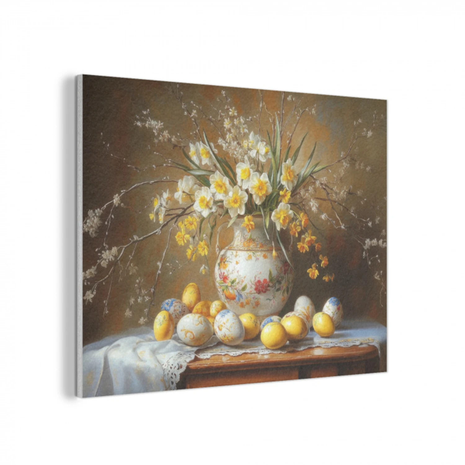 Paaseieren - Stilleven - Vaas PET vilt klein -3d